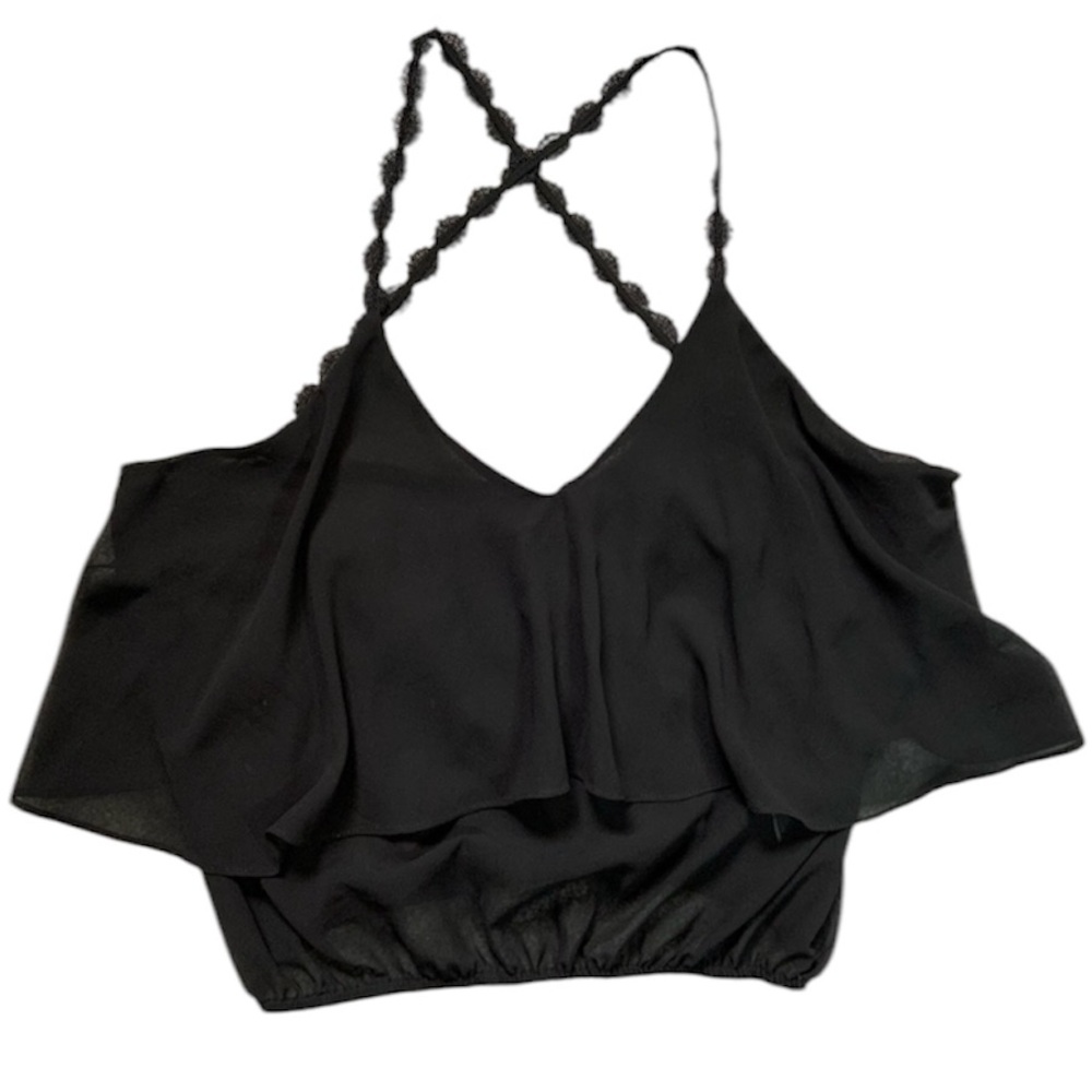 Cotton Candy Crop Pouch Tank